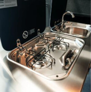 Exclusive Dynsti Slide-Out Kitchen with 30L Fridge Drawer (Second Tunnel Boot)